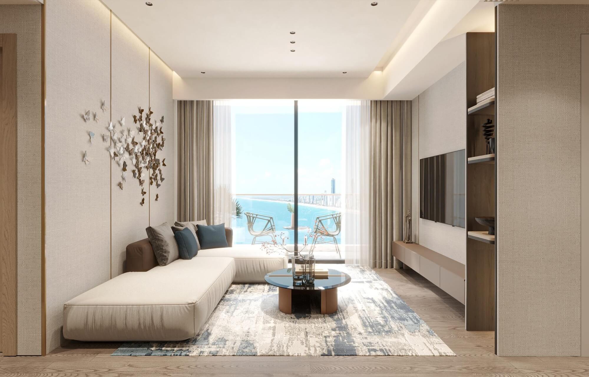 Căn hộ 2 phòng ngủ Aria Bay Hạ Long