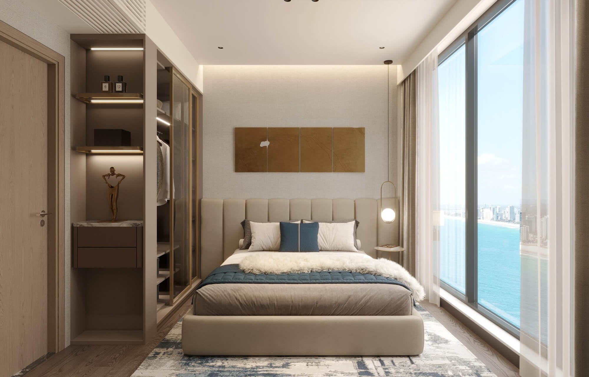 Căn hộ 2 phòng ngủ Aria Bay Hạ Long