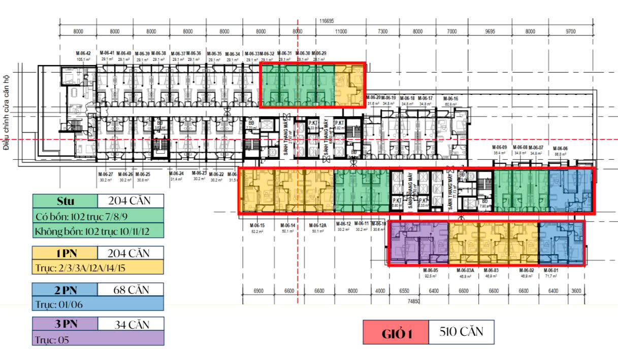 mặt bằng dự án aria bay hạ long