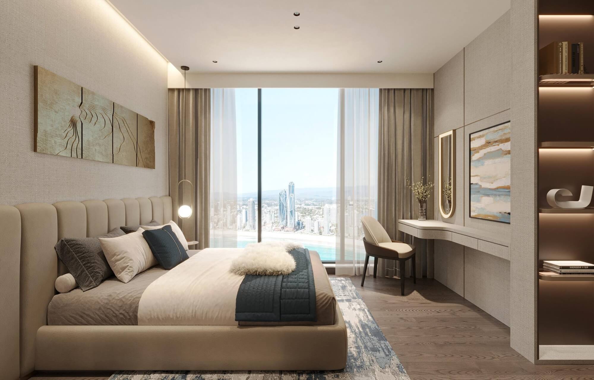 nội thất căn hộ aria bay hạ long