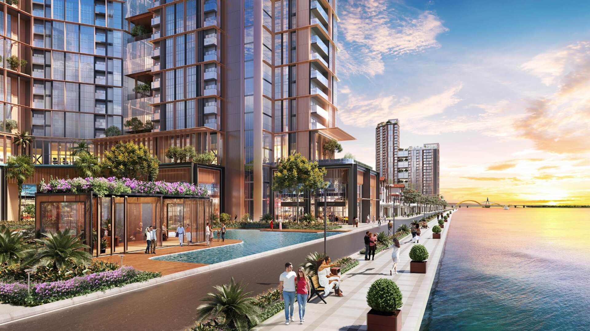 shophouse khối đế Aria Bay Hạ Long