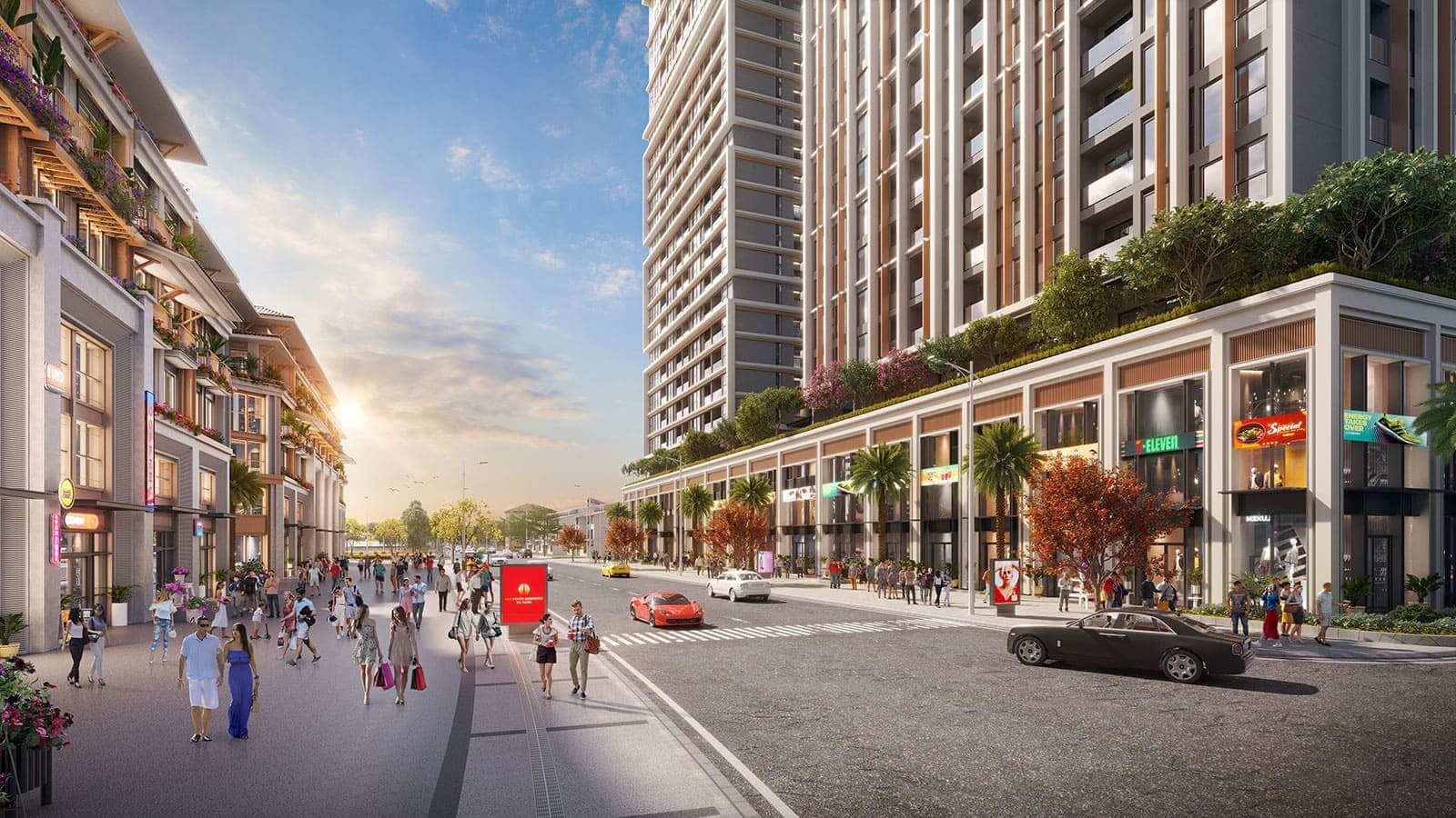 shophouse khối đế Aria Bay Hạ Long