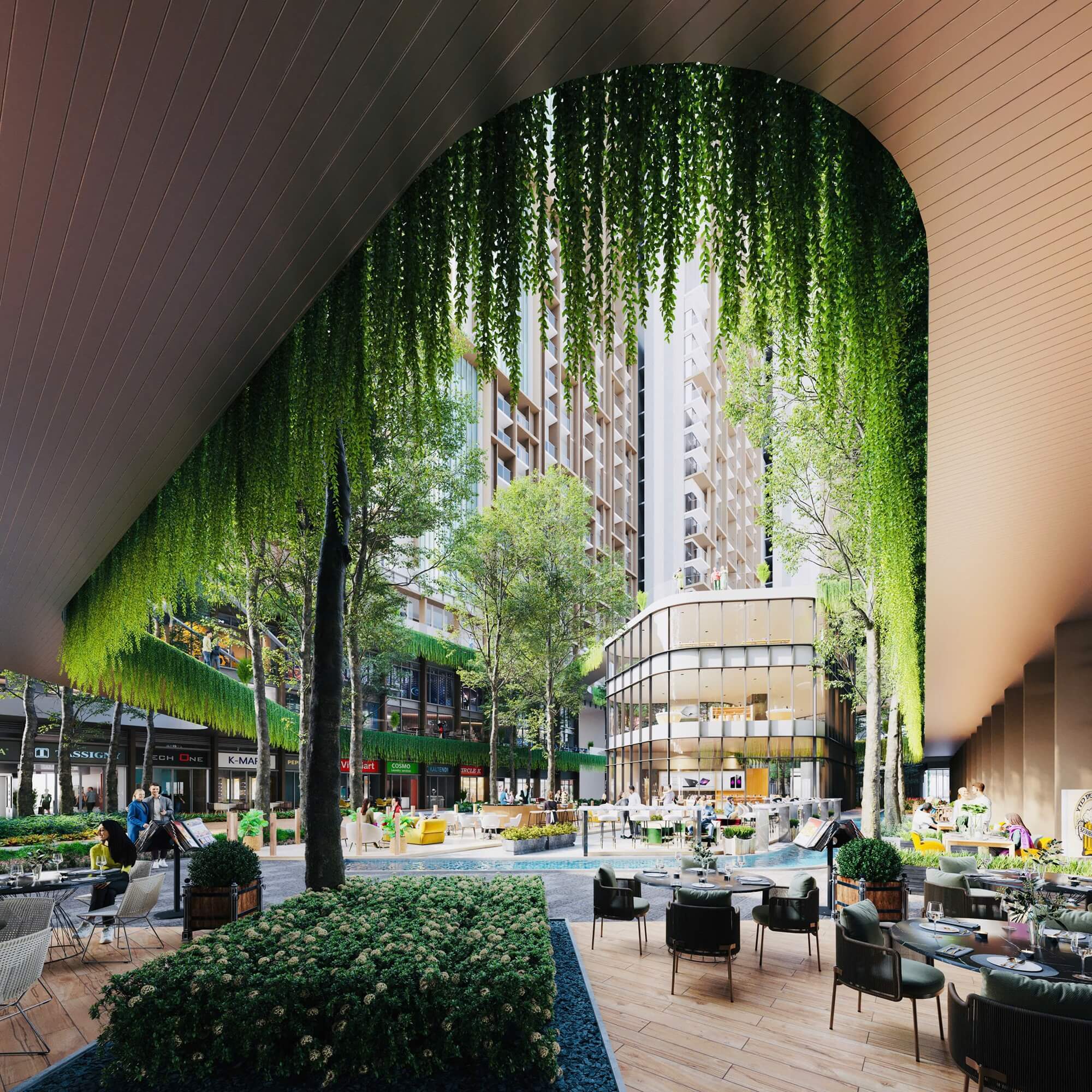 tiện ích dự án aria bay hạ long