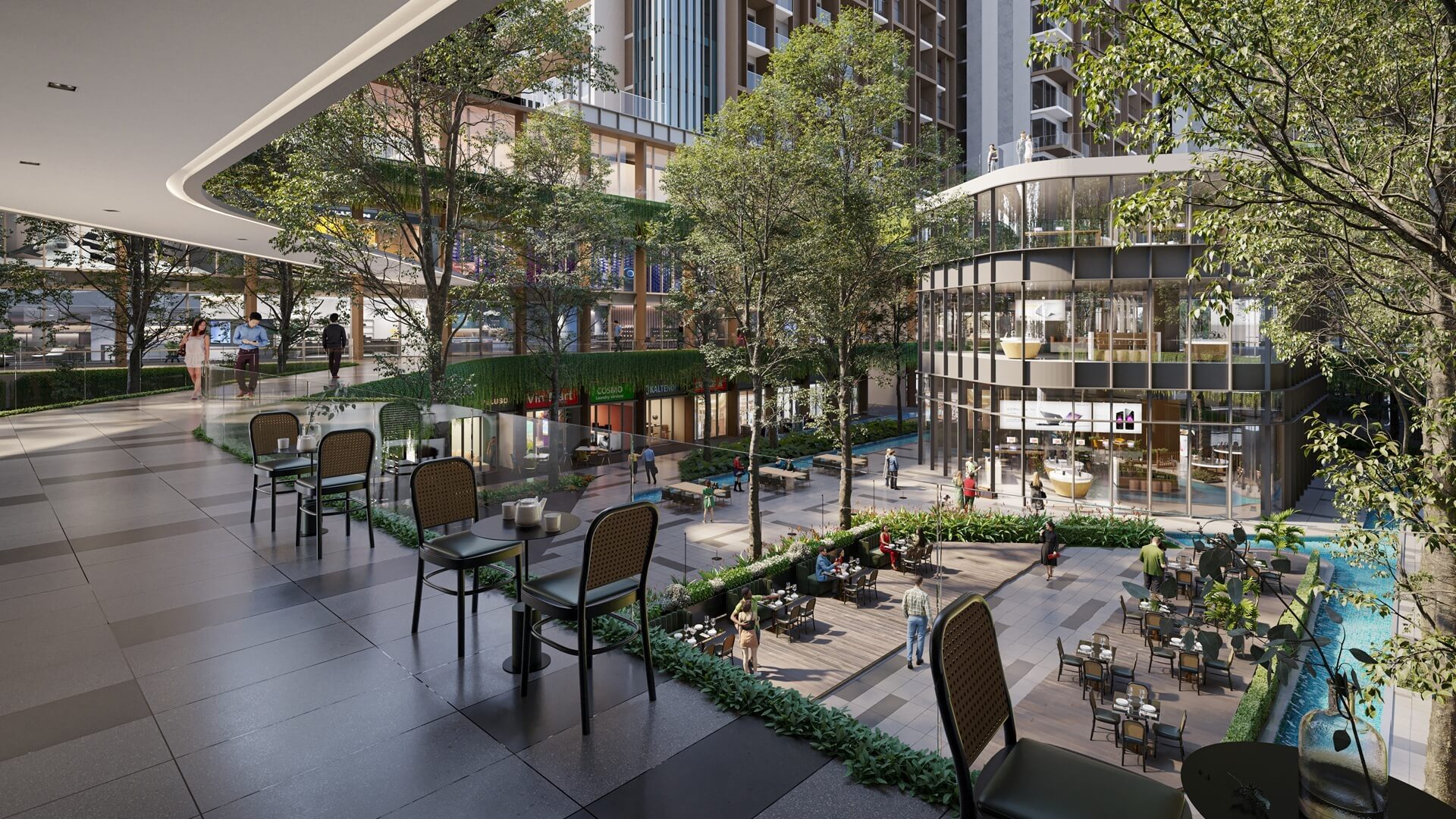 tiện ích dự án aria bay hạ long