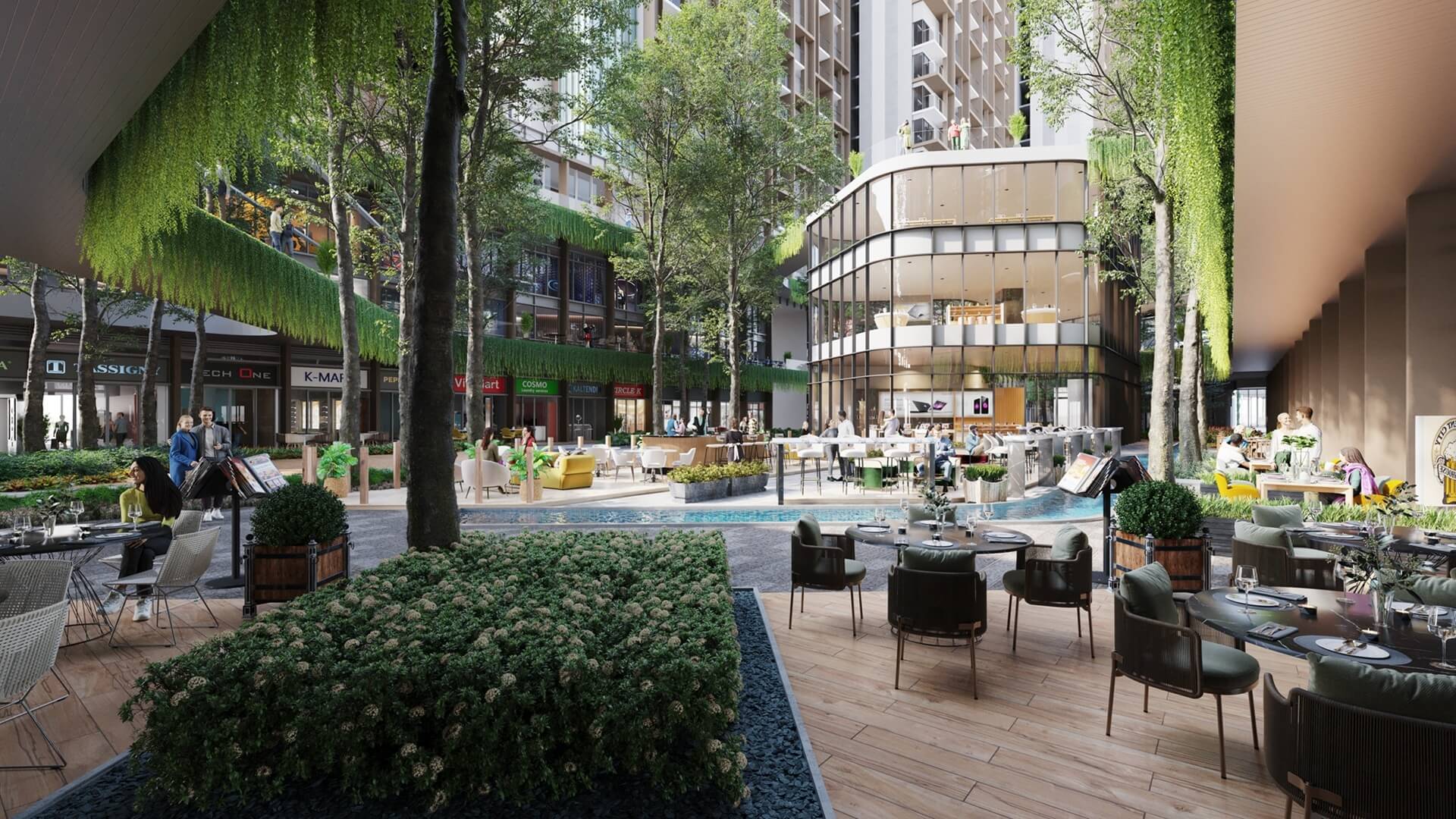 tiện ích dự án aria bay hạ long